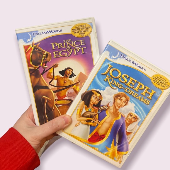Dreamworks Other - 2 dvds -The Prince of Egypt & Joseph King of Dreams